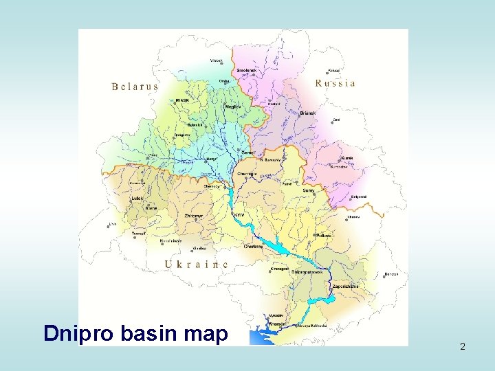 Dnipro basin map 2 