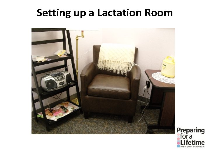 Setting up a Lactation Room Setting up a Lactation Room