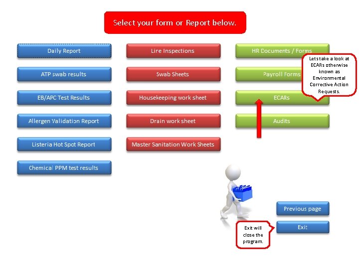 Select your form or Report below. Lets take a look at ECARs otherwise known