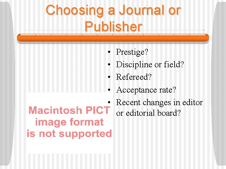 Tips for Publishing Qualitative Research Sandra Mathison University