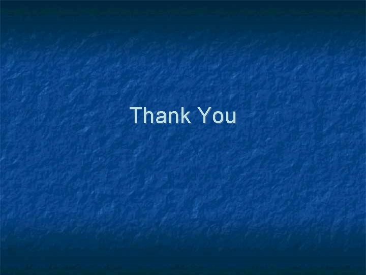 Thank You 