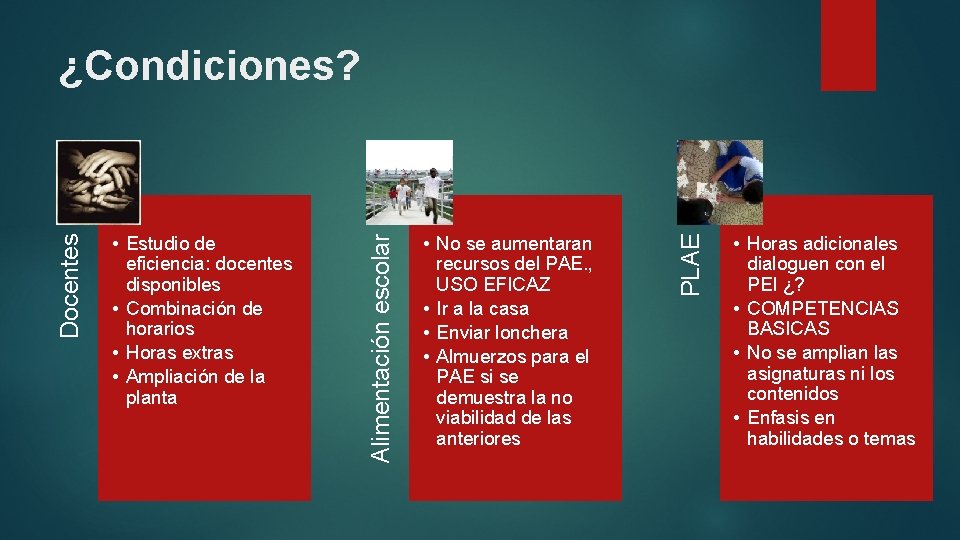  • No se aumentaran recursos del PAE. , USO EFICAZ • Ir a