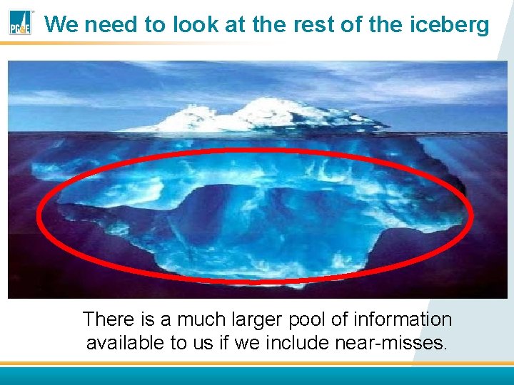 We need to look at the rest of the iceberg There is a much