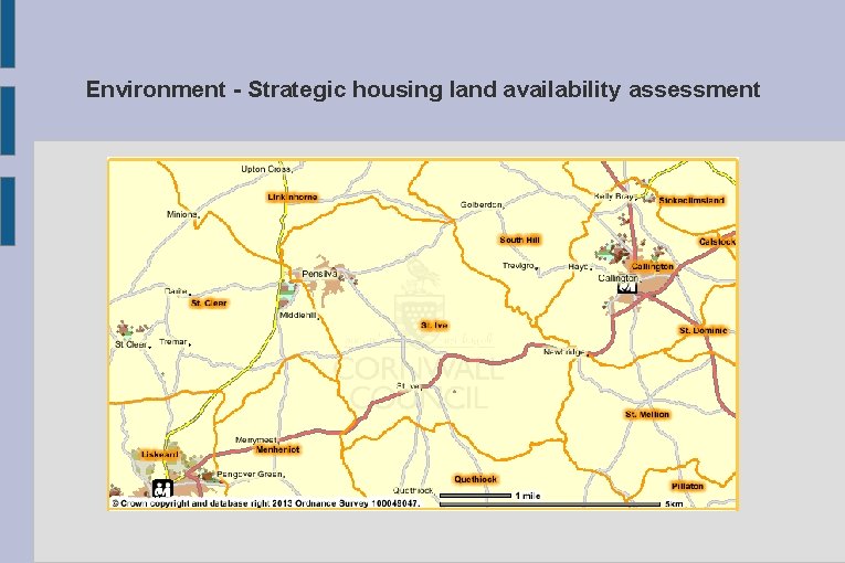 Environment - Strategic housing land availability assessment 