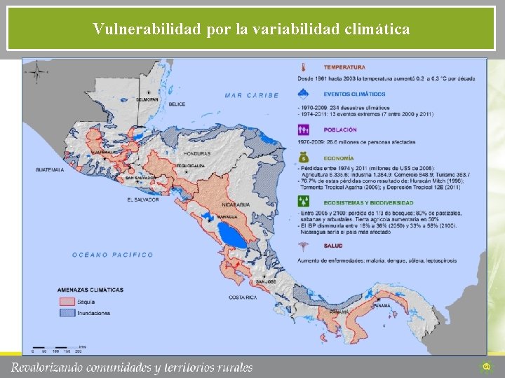 Vulnerabilidad por la variabilidad climática 