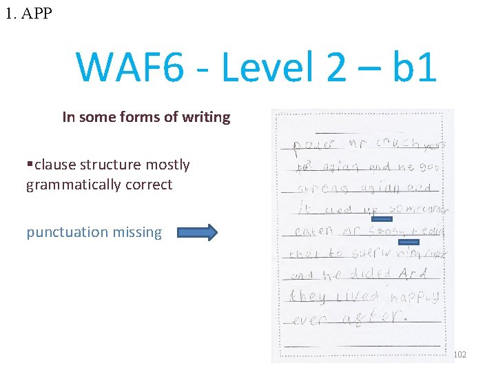 1. APP WAF 6 - Level 2 – b 1 In some forms of