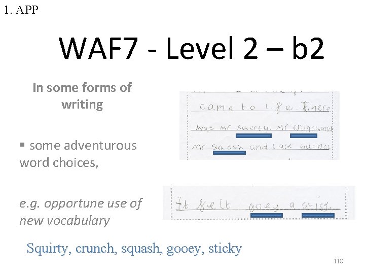 1. APP WAF 7 - Level 2 – b 2 In some forms of