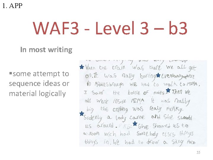 1. APP WAF 3 - Level 3 – b 3 In most writing §some