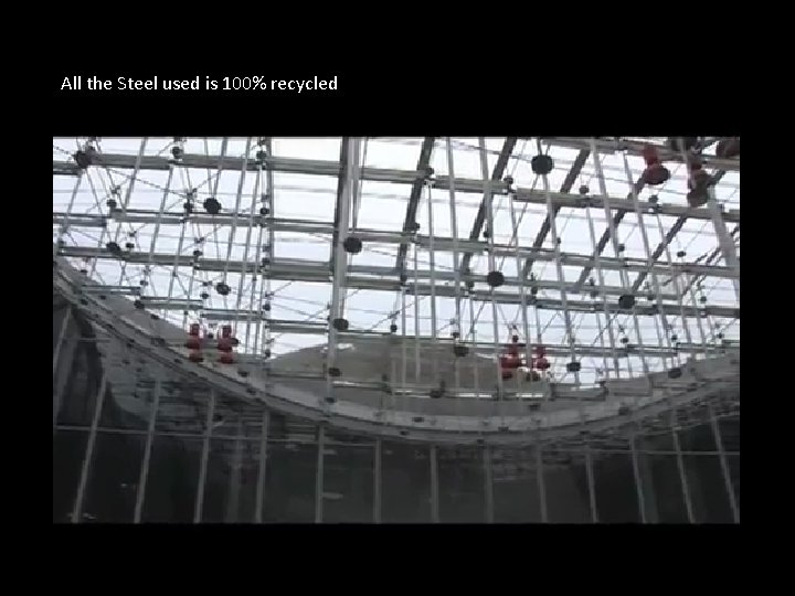 All the Steel used is 100% recycled 