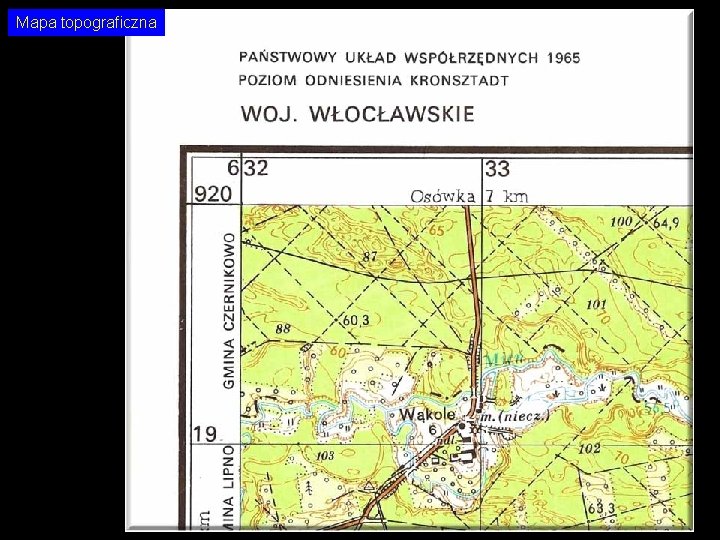 Mapa topograficzna 