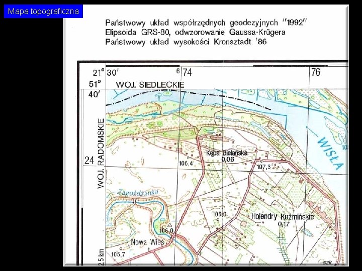 Mapa topograficzna 