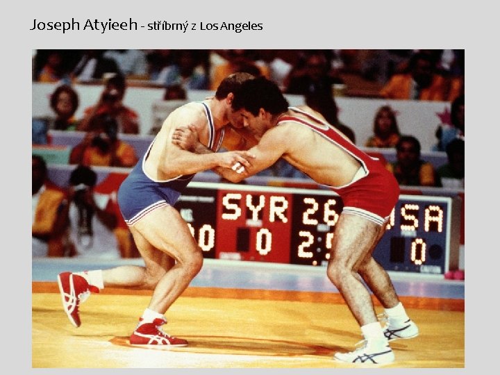 Joseph Atyieeh - stříbrný z Los Angeles 