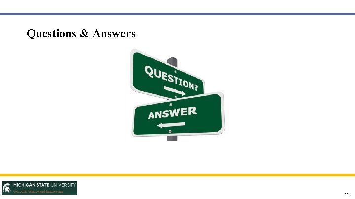 Questions & Answers 20 