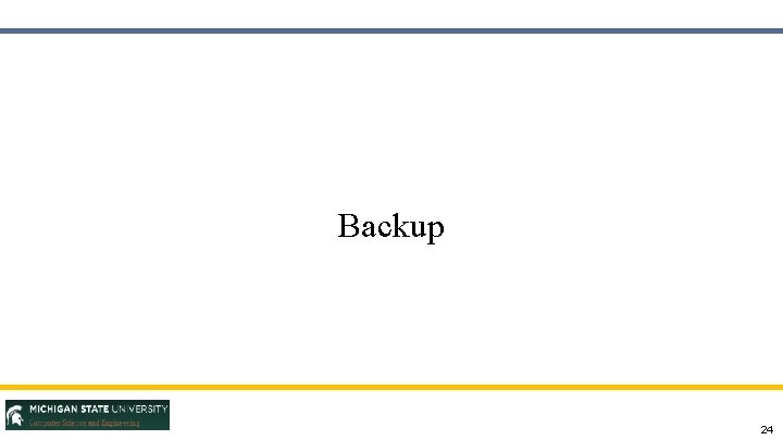 Backup 24 