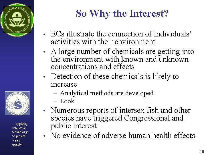 So Why the Interest? • • • ECs illustrate the connection of individuals’ activities
