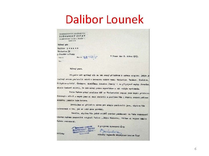 Dalibor Lounek 6 