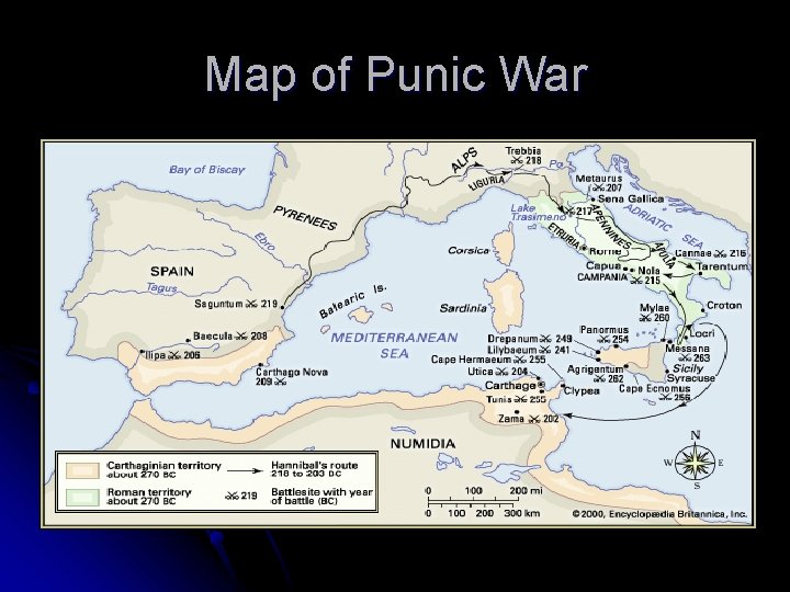 Map of Punic War 