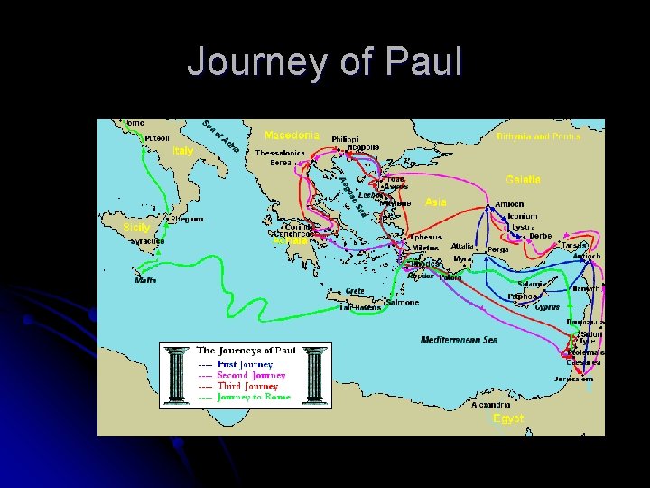 Journey of Paul 