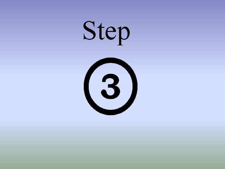 Step 