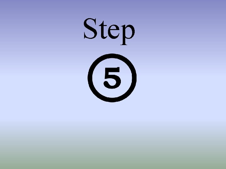 Step 