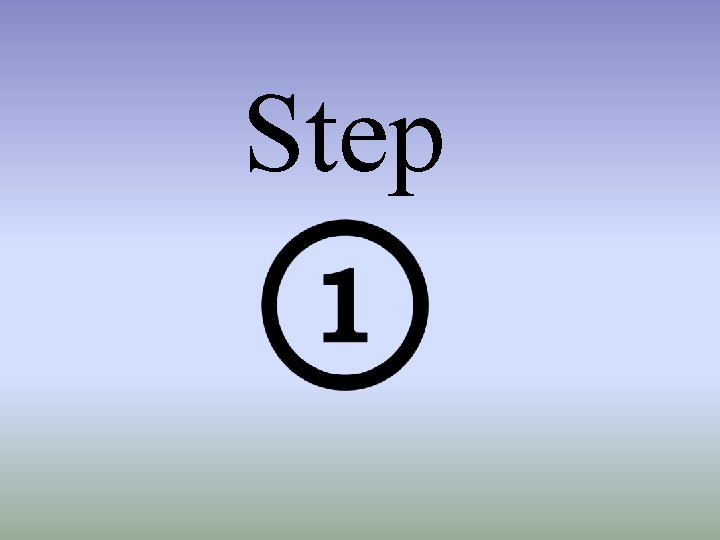 Step 