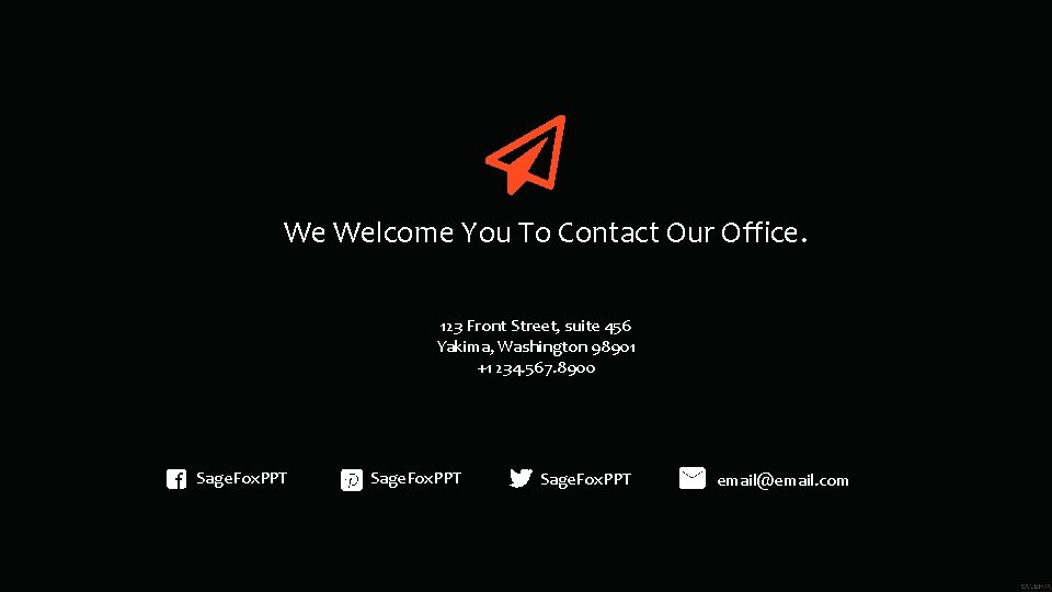 We Welcome You To Contact Our Office. 123 Front Street, suite 456 Yakima, Washington