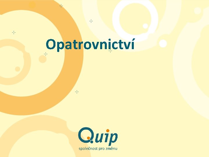 Opatrovnictví 