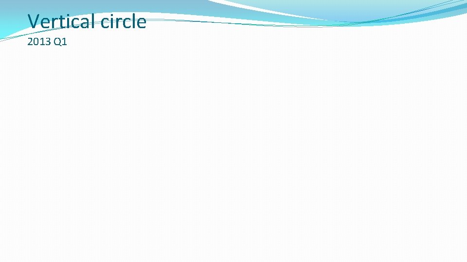Vertical circle 2013 Q 1 Vertical circle 2013 Q 1