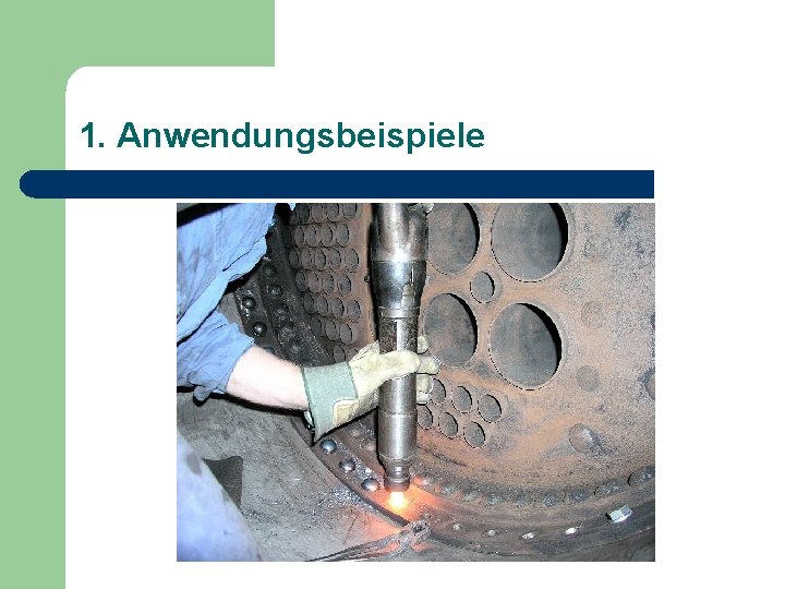 1. Anwendungsbeispiele 