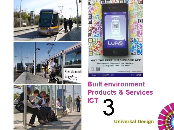Built environment Products & Services ICT 3 