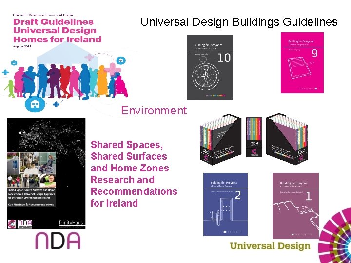 Universal Design Buildings Guidelines Environment Shared Spaces, Shared Surfaces and Home Zones Research and