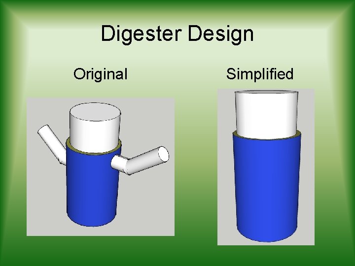 Digester Design Original Simplified 