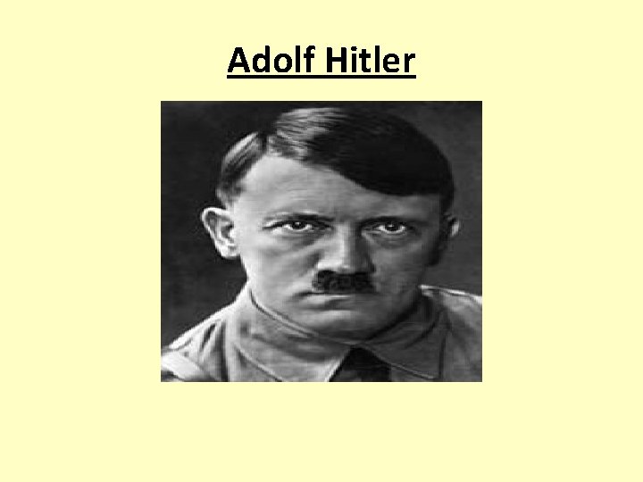 Adolf Hitler 