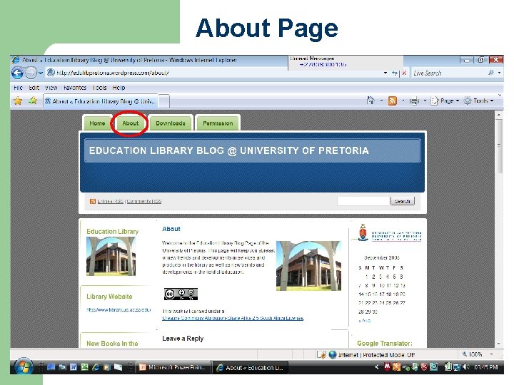 About Page 