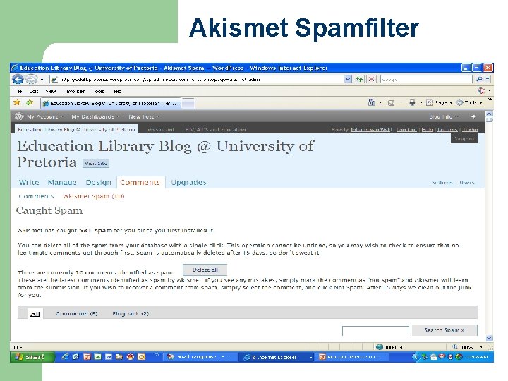 Akismet Spamfilter 