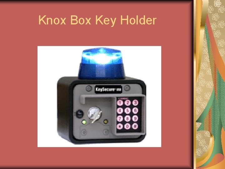 Knox Box Key Holder 