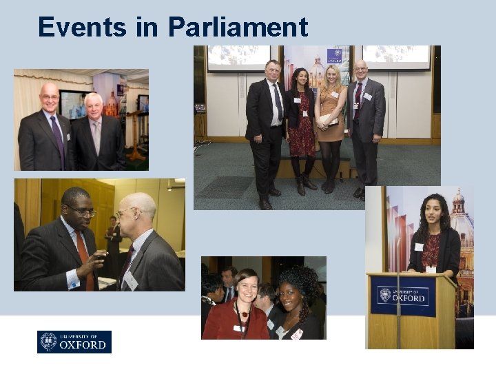 Events in Parliament 