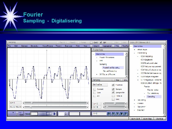 Fourier Sampling - Digitalisering 