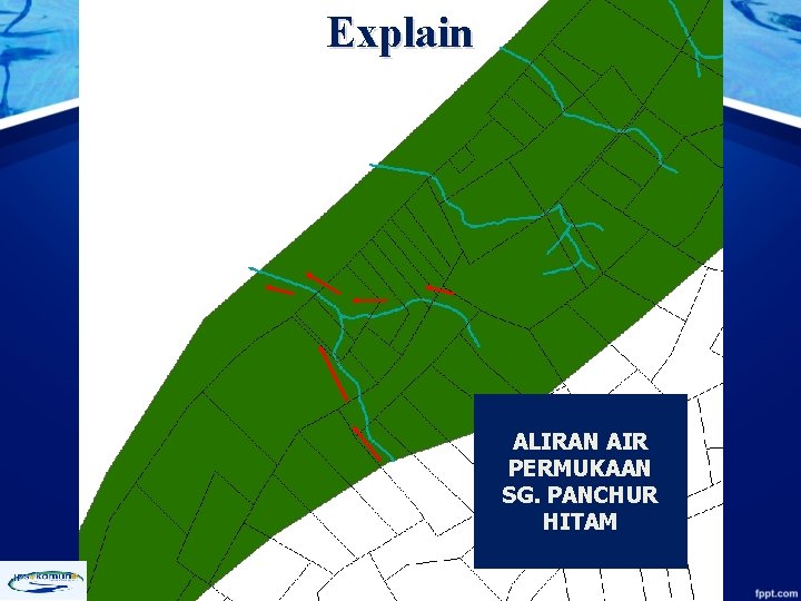 Explain ALIRAN AIR PERMUKAAN SG. PANCHUR HITAM 