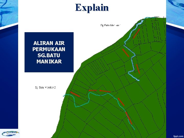 Explain ALIRAN AIR PERMUKAAN SG. BATU MANIKAR 