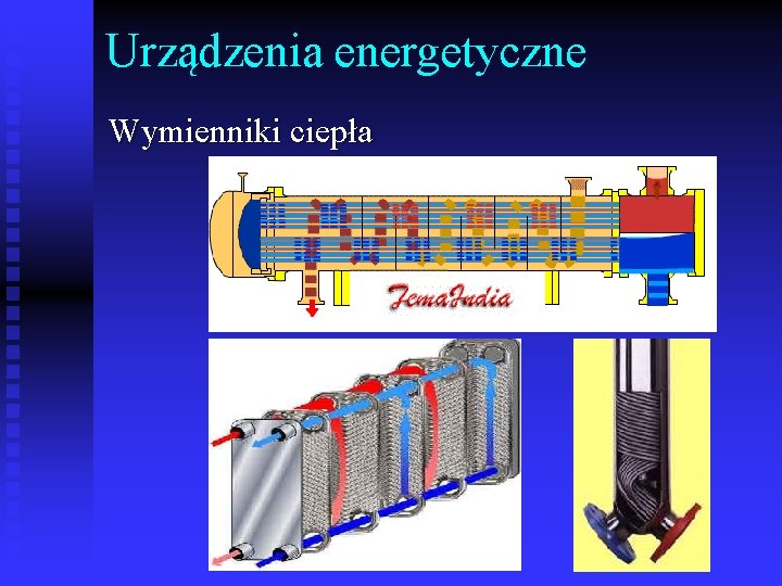 Urządzenia energetyczne Wymienniki ciepła 