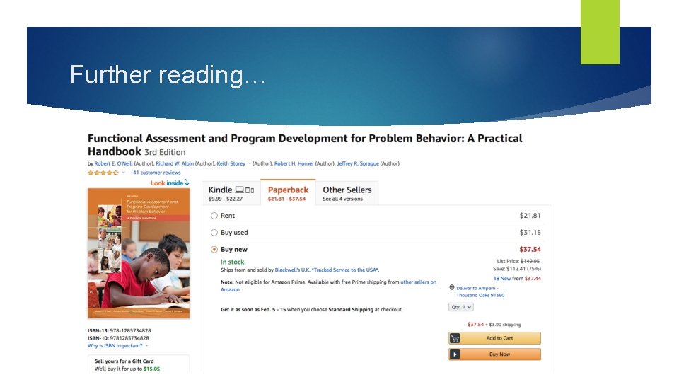 Further reading… 