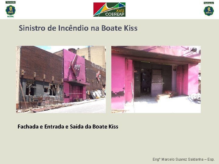 Sinistro de Incêndio na Boate Kiss Fachada e Entrada e Saída da Boate Sinistro de Incêndio na Boate Kiss Fachada e Entrada e Saída da Boate