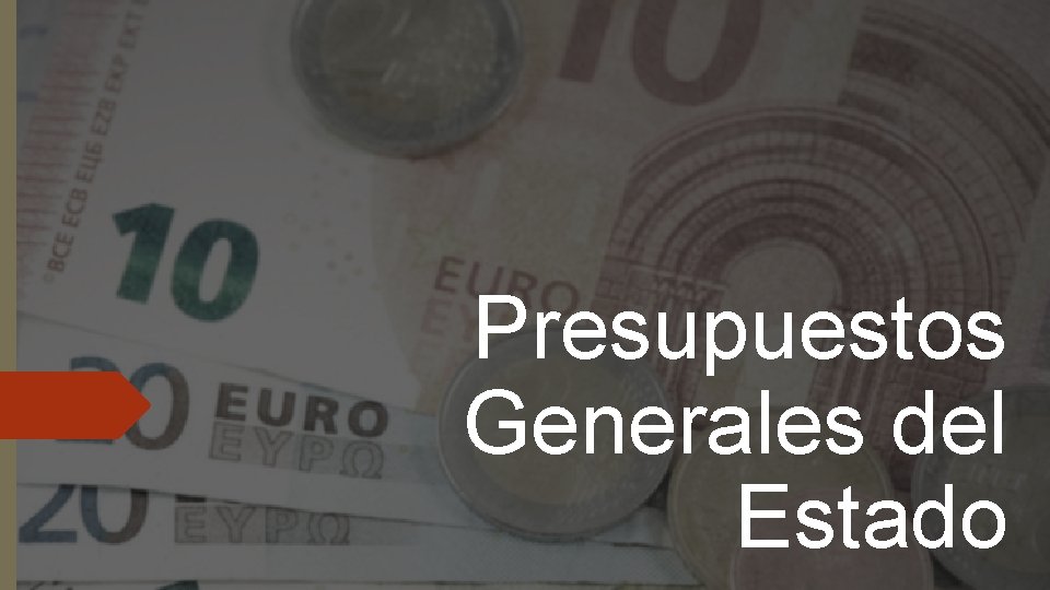 Presupuestos Generales del Estado 