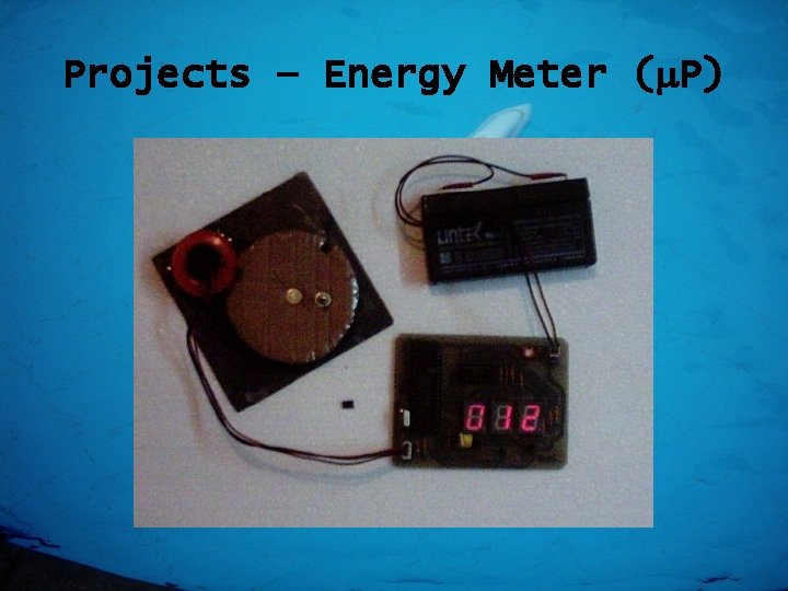 Projects – Energy Meter (m. P) 