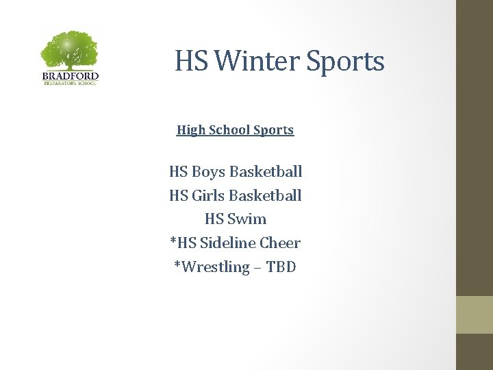 HS Winter Sports High School Sports HS Boys Basketball HS Girls Basketball HS Swim