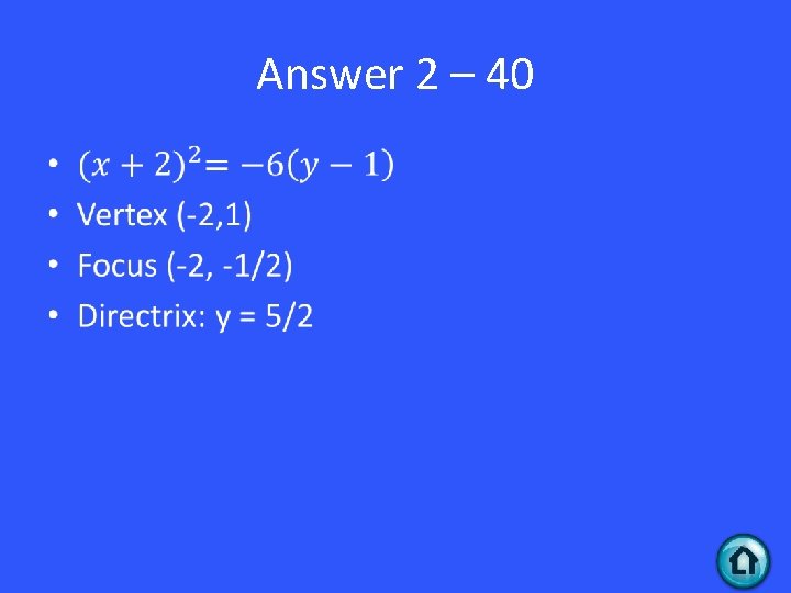 Answer 2 – 40 • 