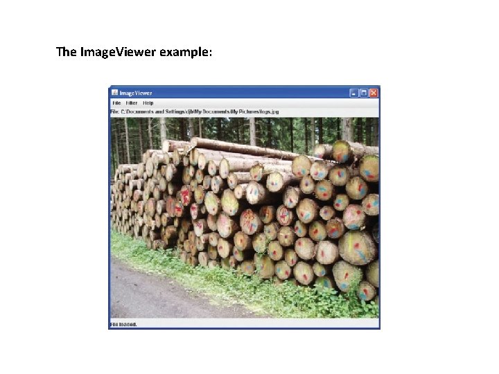 The Image. Viewer example: 