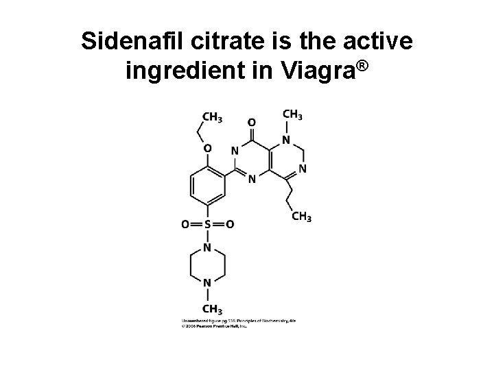 Sidenafil citrate is the active ingredient in Viagra® 