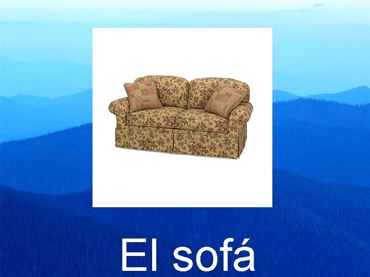 El sofá 